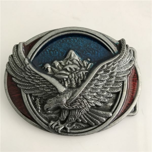 1 pcs 3d silver eagle cowboys belt buckle woman man jeans jewelry accessories fit 4cm wide belt, Slivery;black
1 pcs 3d silver eagle cowboys belt buckle woman man jeans jewelry accessories fit 4cm wide belt, Slivery;black