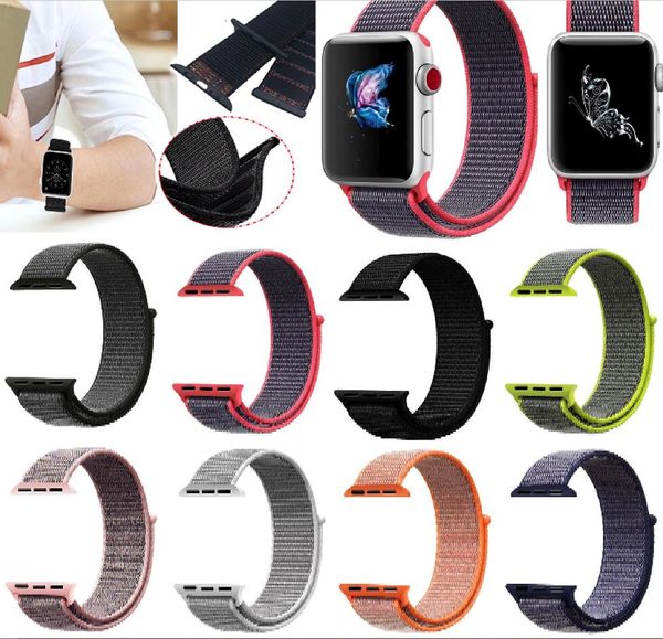FOHUAS Lightweight Breathable Nylon Loop Band for Apple Watch Series 3 2 1 42MM 38MM for iWatch watchband Sport Loop
FOHUAS Lightweight Breathable Nylon Loop Band for Apple Watch Series 3 2 1 42MM 38MM for iWatch watchband Sport Loop