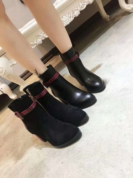 2018 fashion women shoes mid boots superstar new 2018 retros thick heel boots womens shoes boots, Black
2018 fashion women shoes mid boots superstar new 2018 retros thick heel boots womens shoes boots, Black