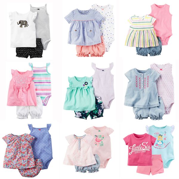 newborn baby rompers suits 100% cotton 22 designs colorful striped embroidery flora cartoon dots t-shirt+triangle romper+shorts 3 pcs/lot, White
newborn baby rompers suits 100% cotton 22 designs colorful striped embroidery flora cartoon dots t-shirt+triangle romper+shorts 3 pcs/lot, White
