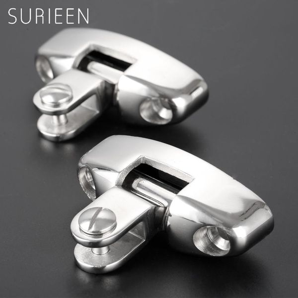 surieen 2pcs 316 stainless steel marine swivel deck hinges with rubber pad bimini fitting for fishing boat canoe accessories
surieen 2pcs 316 stainless steel marine swivel deck hinges with rubber pad bimini fitting for fishing boat canoe accessories