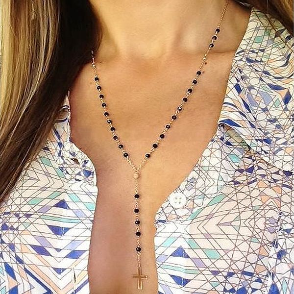 new christian & catholic church handmade jewelry rosary beads cross long pendant necklaces for women valentine's day gifts, Silver
new christian & catholic church handmade jewelry rosary beads cross long pendant necklaces for women valentine's day gifts, Silver