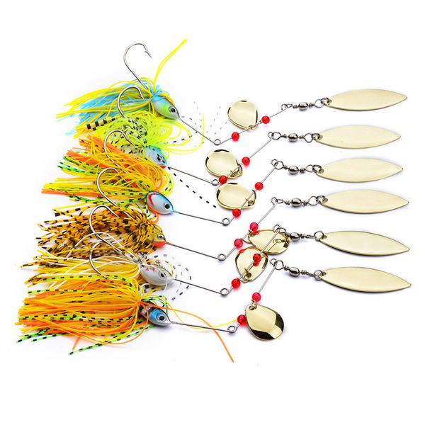buzzbait spinnerbaits bass metal bait 14.5g sequin beard pike fishing tackle rubber must jigs vib fishing lure
buzzbait spinnerbaits bass metal bait 14.5g sequin beard pike fishing tackle rubber must jigs vib fishing lure