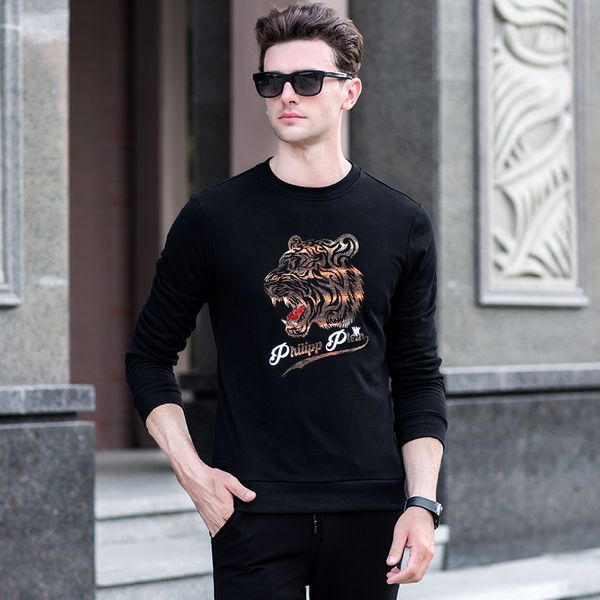 2018 new spring autumn fashion o neck hoodies men warm slim fit sweatshirt casual pullovers print coat, Black
2018 new spring autumn fashion o neck hoodies men warm slim fit sweatshirt casual pullovers print coat, Black