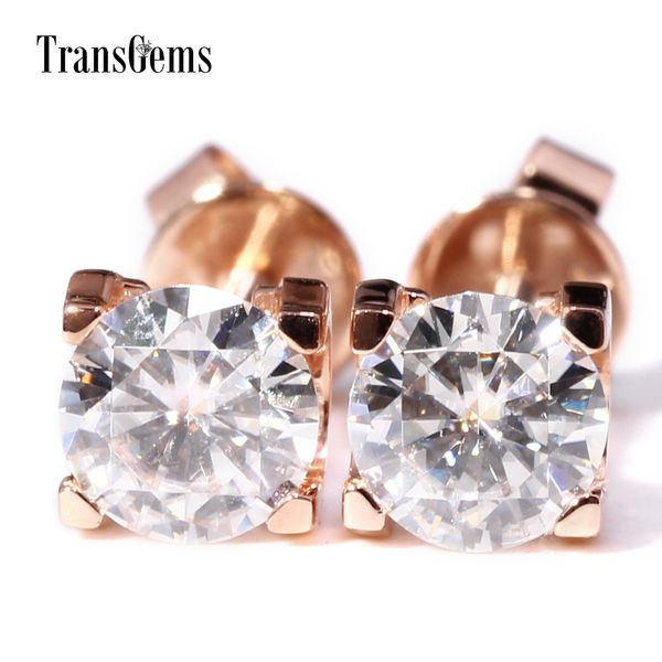 transgems 14k 585 white gold 2ctw 6.5mm lab created moissanite diamond stud earrings for women push back earrings, Golden;silver
transgems 14k 585 white gold 2ctw 6.5mm lab created moissanite diamond stud earrings for women push back earrings, Golden;silver
