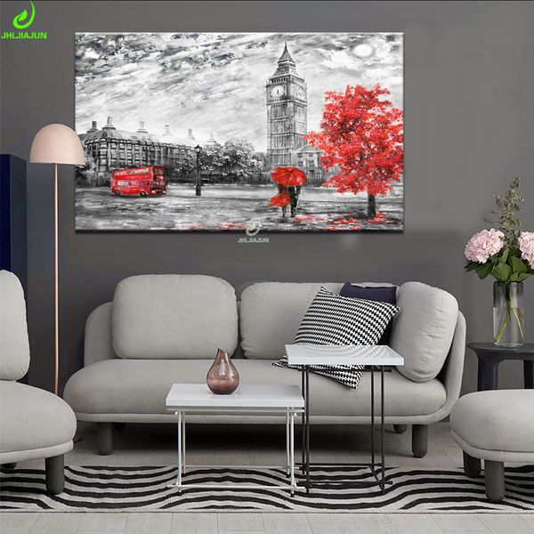 jhljiajun canvas painting classical london red tree nordic black white modular wall art print and poster living room home decor
jhljiajun canvas painting classical london red tree nordic black white modular wall art print and poster living room home decor