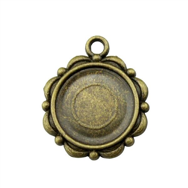 30 pieces cabochon cameo base tray bezel blank jewelry making supplies retro single side one hanging inner size 14mm round glass cabochons, Slivery;crystal
30 pieces cabochon cameo base tray bezel blank jewelry making supplies retro single side one hanging inner size 14mm round glass cabochons, Slivery;crystal