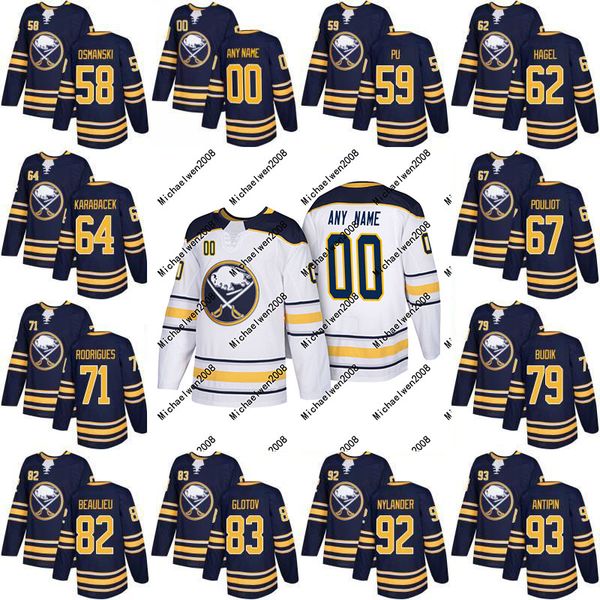 2018 Season Buffalo Sabres Jersey 58 Austin Osmanski 64 Vaclav Karbacek 67 Benoit Fouliot 71 Evan Rodrigues Custom Hockey Jerseys Cheap
2018 Season Buffalo Sabres Jersey 58 Austin Osmanski 64 Vaclav Karbacek 67 Benoit Fouliot 71 Evan Rodrigues Custom Hockey Jerseys Cheap