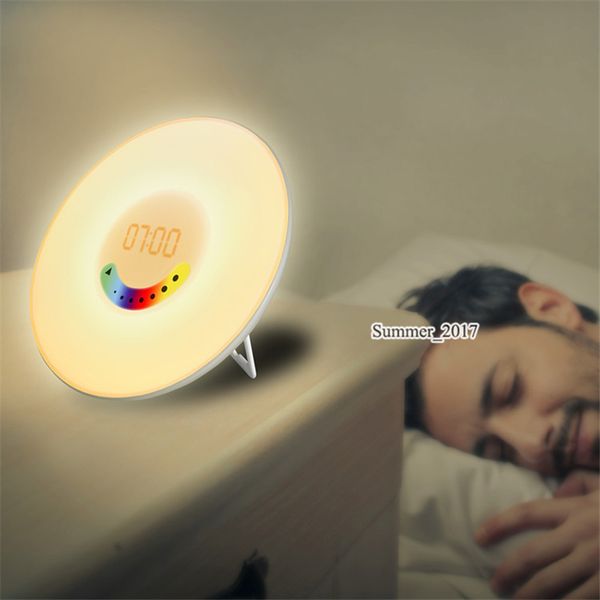 2018 новый красочный light touch зондирования цифровой будильник sunrise sunset led wake up огни с fm-радио режим повтора природа звук
2018 новый красочный light touch зондирования цифровой будильник sunrise sunset led wake up огни с fm-радио режим повтора природа звук