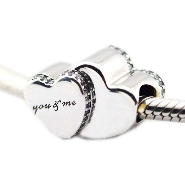 pandulaso valentine's day fit original charms bracelets for woman two hearts charm you & me 925 sterling silver jewelry, Black
pandulaso valentine's day fit original charms bracelets for woman two hearts charm you & me 925 sterling silver jewelry, Black