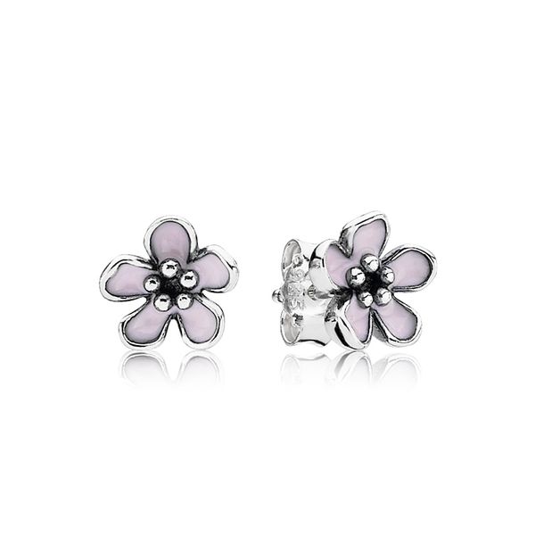 cute women's 925 sterling silver pink enamel cherry blossoms stud earring original box for pandora silver jewelry christmas gift, Golden;silver
cute women's 925 sterling silver pink enamel cherry blossoms stud earring original box for pandora silver jewelry christmas gift, Golden;silver