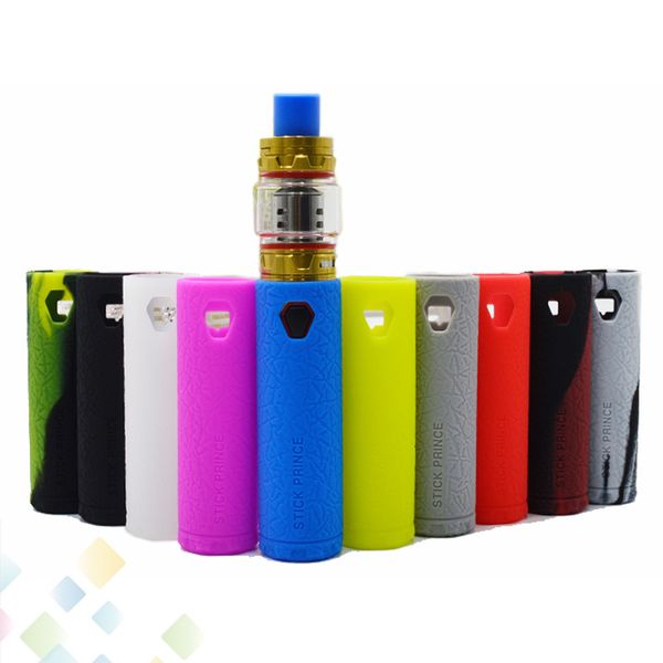Stick Prince Silicon Case Leather Line Surface Skin Cases Colorful Soft Silicone Sleeve Protective Cover Single Package Ecig DHL Free
Stick Prince Silicon Case Leather Line Surface Skin Cases Colorful Soft Silicone Sleeve Protective Cover Single Package Ecig DHL Free
