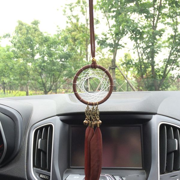 car pendant wind bell feather handicraft ornament dreamcatcher auto rearview mirror trim decoration adornment accessories gifts
car pendant wind bell feather handicraft ornament dreamcatcher auto rearview mirror trim decoration adornment accessories gifts