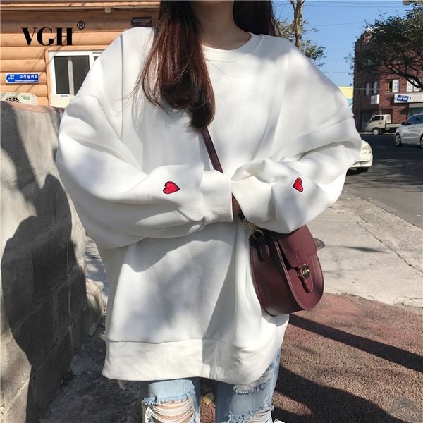 vgh embroidery sweatshirt for women batwing sleeve loose big size thick pullovers female sweatshirts clothing fashion 2018, Black
vgh embroidery sweatshirt for women batwing sleeve loose big size thick pullovers female sweatshirts clothing fashion 2018, Black