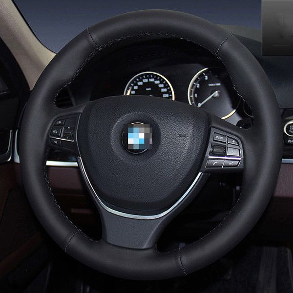 for bmw 525li hand sewing steering wheel cover black leather black thread
for bmw 525li hand sewing steering wheel cover black leather black thread