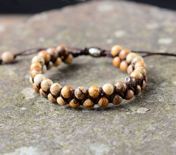 men bracelet cool picture stone beads braided cuff bracelet handmade friendship bracelets male jewelry dropship, White
men bracelet cool picture stone beads braided cuff bracelet handmade friendship bracelets male jewelry dropship, White