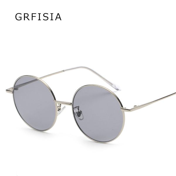 grfisia 2018 new brand design lady round vintage sunglasses alloy frame sun glasses women men g379, White;black
grfisia 2018 new brand design lady round vintage sunglasses alloy frame sun glasses women men g379, White;black