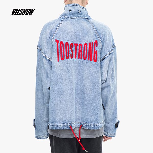viishow streetwear men jacket brand denim jacket men veste homme 2018 windbreaker denim men's chaqueta hombre jc1942183, Black;brown
viishow streetwear men jacket brand denim jacket men veste homme 2018 windbreaker denim men's chaqueta hombre jc1942183, Black;brown