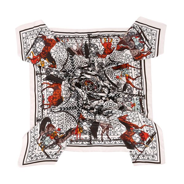 new horse twill scarf women scarves fashion female square neckerchief silk wraps foulard printing shawls hijab big large tame 130cm*130 cvrv, White;black
new horse twill scarf women scarves fashion female square neckerchief silk wraps foulard printing shawls hijab big large tame 130cm*130 cvrv, White;black