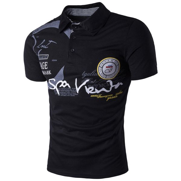 designer mens summer 100 %cotton black gray polo shirt short sleeve man polo shirts casual fashion printed polo shirt, White;black
designer mens summer 100 %cotton black gray polo shirt short sleeve man polo shirts casual fashion printed polo shirt, White;black