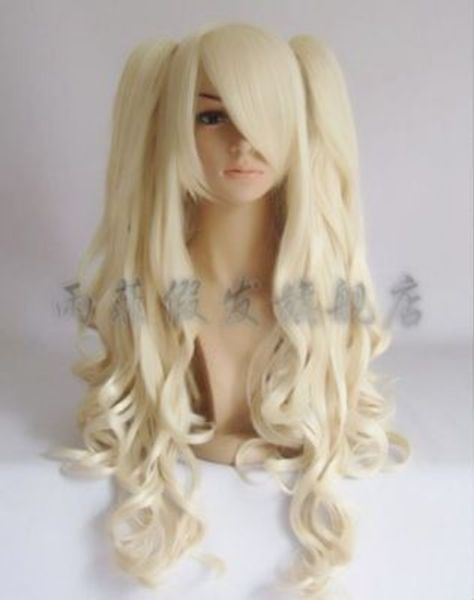 lolita cosplay wig pale blonde lolita hair high temperature wire +clip ponytail, Black;brown
lolita cosplay wig pale blonde lolita hair high temperature wire +clip ponytail, Black;brown