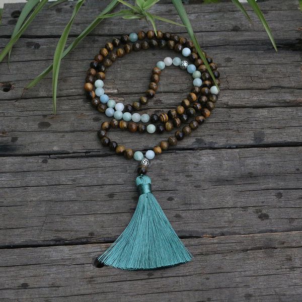 100% 8mm, 6mm, 4mm, natural beads, tigers eye, aquamarine, japamala,yoga necklace, spiritual jewelry, meditation, 108 mala bead, Silver
100% 8mm, 6mm, 4mm, natural beads, tigers eye, aquamarine, japamala,yoga necklace, spiritual jewelry, meditation, 108 mala bead, Silver