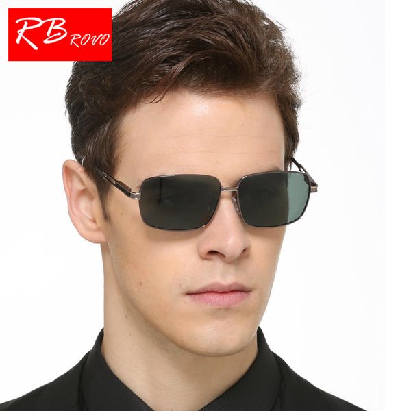 rbrovo fashion polarized square sunglasses men hd luxury glasses gafas metal brand design shopping party glasses for men uv400, White;black
rbrovo fashion polarized square sunglasses men hd luxury glasses gafas metal brand design shopping party glasses for men uv400, White;black