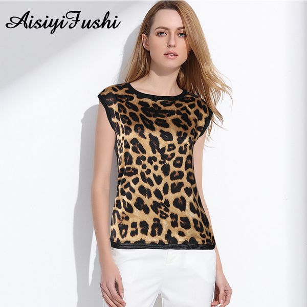 women's leopard print silk blouse summer leopard chiffon shirt women casual silk satin print blouse sleeveless, White
women's leopard print silk blouse summer leopard chiffon shirt women casual silk satin print blouse sleeveless, White