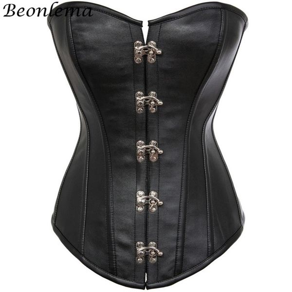 beonlema simple overbust bustiers xxxxxxl plus size women 6xl clothes 14 steel bones waist trainer black leather gorset sexi, Black;white
beonlema simple overbust bustiers xxxxxxl plus size women 6xl clothes 14 steel bones waist trainer black leather gorset sexi, Black;white