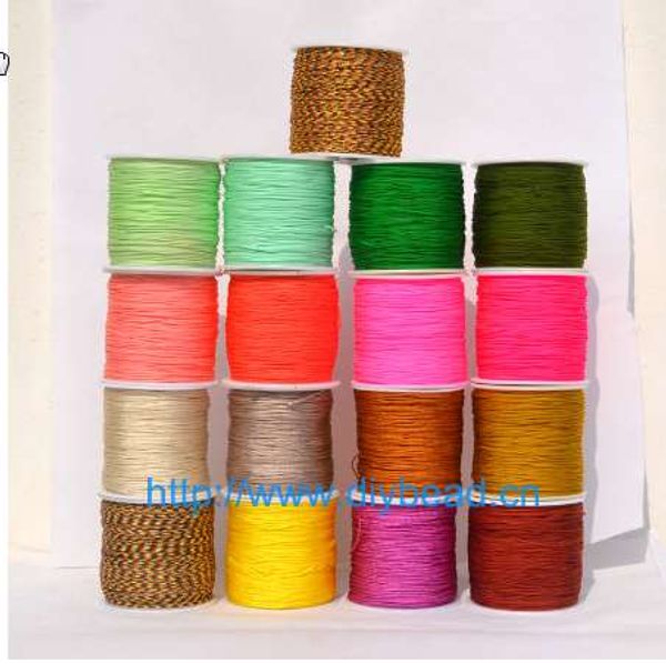 17 colors nylon cords thread chinese knot macrame cord bracelet braided string diy tassels beading jewelry making string thread, Silver
17 colors nylon cords thread chinese knot macrame cord bracelet braided string diy tassels beading jewelry making string thread, Silver