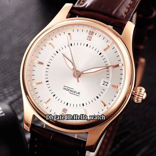 новая дата ingenieur семья белый циферблат япония miyota 821a автоматические мужские часы розовое золото корпус кожаный ремешок высокое каче, Slivery;brown
новая дата ingenieur семья белый циферблат япония miyota 821a автоматические мужские часы розовое золото корпус кожаный ремешок высокое каче, Slivery;brown