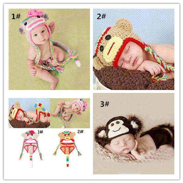 lovely animal designs crochet baby hat newborn pgraphy props knitted newborn costume monkey, Yellow
lovely animal designs crochet baby hat newborn pgraphy props knitted newborn costume monkey, Yellow