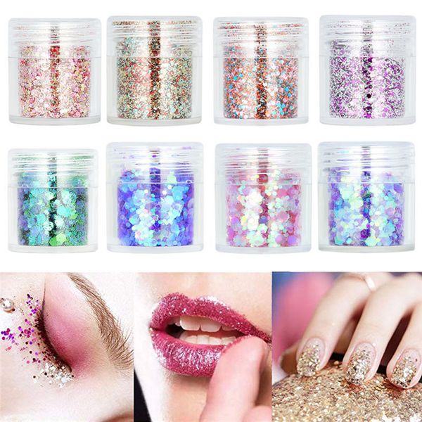 miss rose nail glitter 8bottle loose sequins powder face body glitter paillette nail art decor makeup, Silver;gold
miss rose nail glitter 8bottle loose sequins powder face body glitter paillette nail art decor makeup, Silver;gold