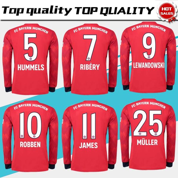 Long leeve bayern munich home occer jer ey 18 19 11 jame red occer hirt 2019 25 muller 9 lewandow ki 6 thiago football uniform 3xl
Long leeve bayern munich home occer jer ey 18 19 11 jame red occer hirt 2019 25 muller 9 lewandow ki 6 thiago football uniform 3xl