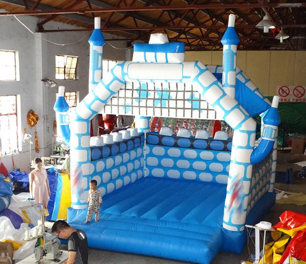 2017 Amusement Park Pvc Inflatable Trampoline On Sale