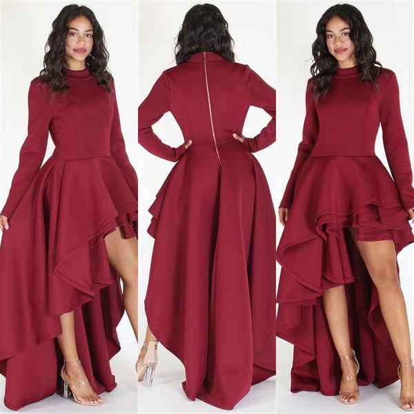 womail women long sleeve high low peplum bodycon casual party club dress big size casual fashion summer jan30 d25, White;black
womail women long sleeve high low peplum bodycon casual party club dress big size casual fashion summer jan30 d25, White;black