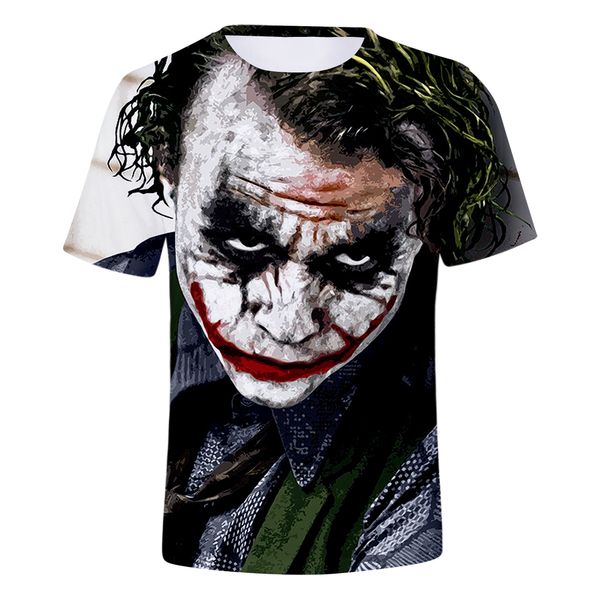 2018 new wild 3d printing t-shirt hero anime short-sleeved fashion 2018 short-sleeved t-shirt men's / women's clothing, White
2018 new wild 3d printing t-shirt hero anime short-sleeved fashion 2018 short-sleeved t-shirt men's / women's clothing, White