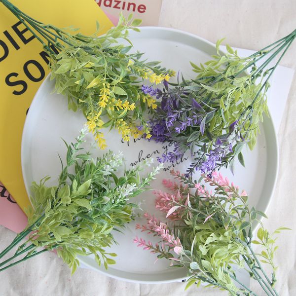 Hot Sale Wedding Decor 30cm 15 Heads Artificial Lavender Flowers Bouquet Home Wedding Table Party Decor Art Home Decor
Hot Sale Wedding Decor 30cm 15 Heads Artificial Lavender Flowers Bouquet Home Wedding Table Party Decor Art Home Decor