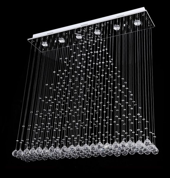 led crystal chandelier lighting rain drop ceiling lamp rectangle k9 crystals lights for living room restaurant
led crystal chandelier lighting rain drop ceiling lamp rectangle k9 crystals lights for living room restaurant