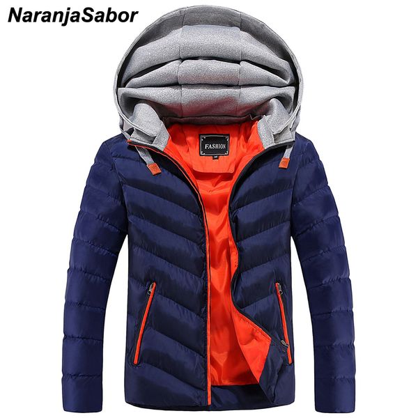 naranjasabor 2018 winter men's thick coats casual male patchwork parkas men fashion warm hooded jackets mens brand clothing 4xl, Black
naranjasabor 2018 winter men's thick coats casual male patchwork parkas men fashion warm hooded jackets mens brand clothing 4xl, Black