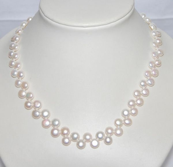 charming pearl jewellery,white color 7-9mm button freshwater pearl necklace,100% real real pearls 17inches birthday gift for mom, Golden;silver
charming pearl jewellery,white color 7-9mm button freshwater pearl necklace,100% real real pearls 17inches birthday gift for mom, Golden;silver