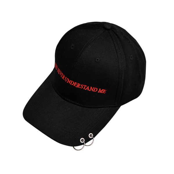 drop shipping safety pin hiphop men cotton cap autumn ring black baseball cap outside curved hats white black 2 color, Blue;gray
drop shipping safety pin hiphop men cotton cap autumn ring black baseball cap outside curved hats white black 2 color, Blue;gray