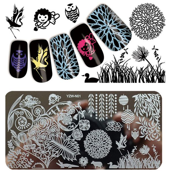 new lace flower animal pattern nail stamping plates nail art stamp stamping template image plate stencil nails tool, White
new lace flower animal pattern nail stamping plates nail art stamp stamping template image plate stencil nails tool, White