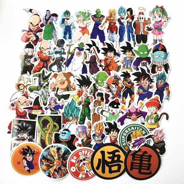 50 pcs/pack mixed dragon ball anime sticker for car lapskateboard pad bicycle motorcycle ps4 phone decal pvc stickers
50 pcs/pack mixed dragon ball anime sticker for car lapskateboard pad bicycle motorcycle ps4 phone decal pvc stickers