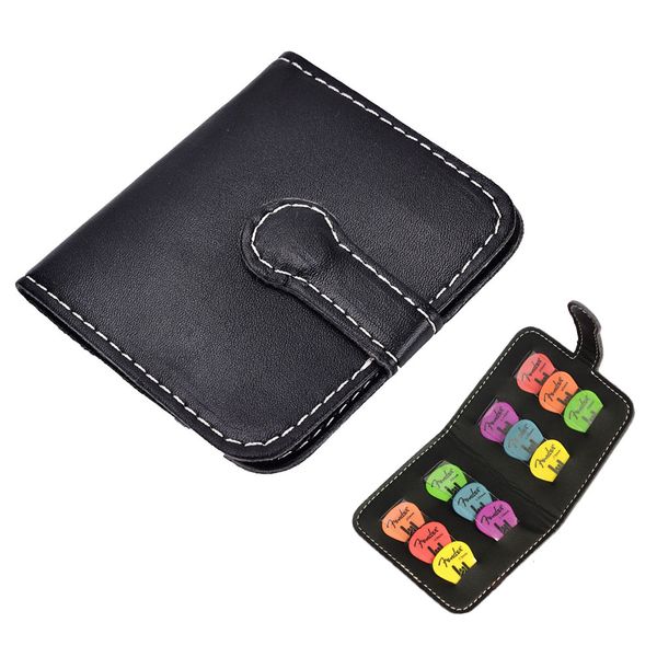 1pcs pu guitar picks bag holder pack including 12 rock picks black 18 * 8.8cm instrument bags & cases, Black;red
1pcs pu guitar picks bag holder pack including 12 rock picks black 18 * 8.8cm instrument bags & cases, Black;red