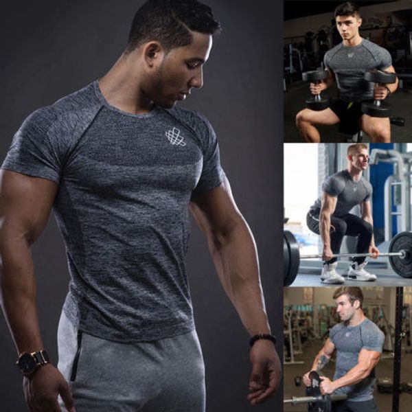 2018 cotton gym sport t shirt men short sleeve muscle running tshirt men workout training gym fitness sport t-shirt, Black;blue
2018 cotton gym sport t shirt men short sleeve muscle running tshirt men workout training gym fitness sport t-shirt, Black;blue