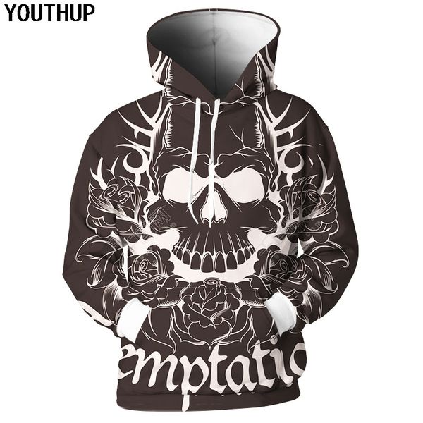 youthup 2018 new autumn thin hoodies men 3d hoodies skull print hooded sweatshirts men hip hop hoody 3d pullover tracksuits out, Black
youthup 2018 new autumn thin hoodies men 3d hoodies skull print hooded sweatshirts men hip hop hoody 3d pullover tracksuits out, Black