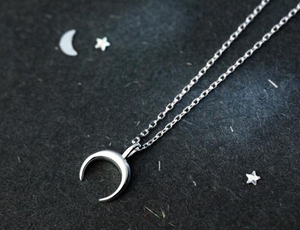 very tinny small 100% real. 925 sterling silver fine jewelry polished crescent moon pendant necklace gtlx1716
very tinny small 100% real. 925 sterling silver fine jewelry polished crescent moon pendant necklace gtlx1716