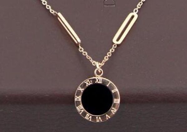 korean version of the hollow rectangular accessories black and white double short roman numerals necklace titanium clavicle necklace, Silver
korean version of the hollow rectangular accessories black and white double short roman numerals necklace titanium clavicle necklace, Silver