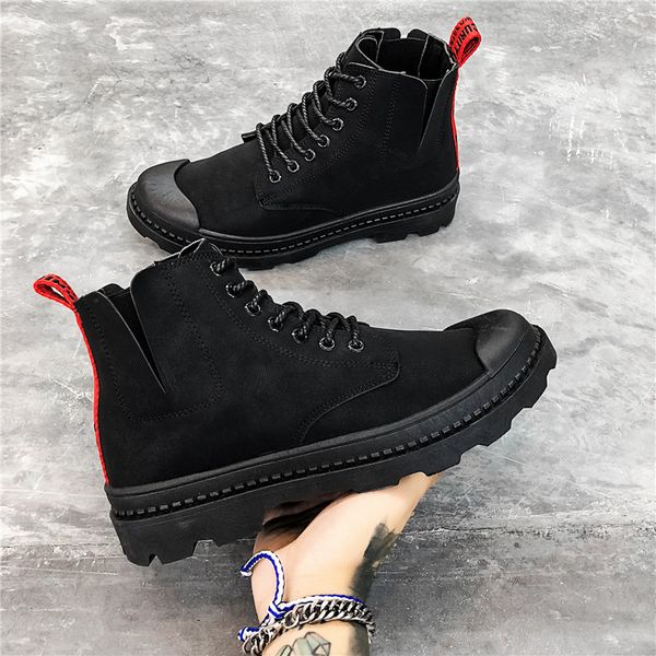 fashion ankle boots winter / autumn men's motorcycle martin men boots snow boots oxfords men shoes, Black
fashion ankle boots winter / autumn men's motorcycle martin men boots snow boots oxfords men shoes, Black
